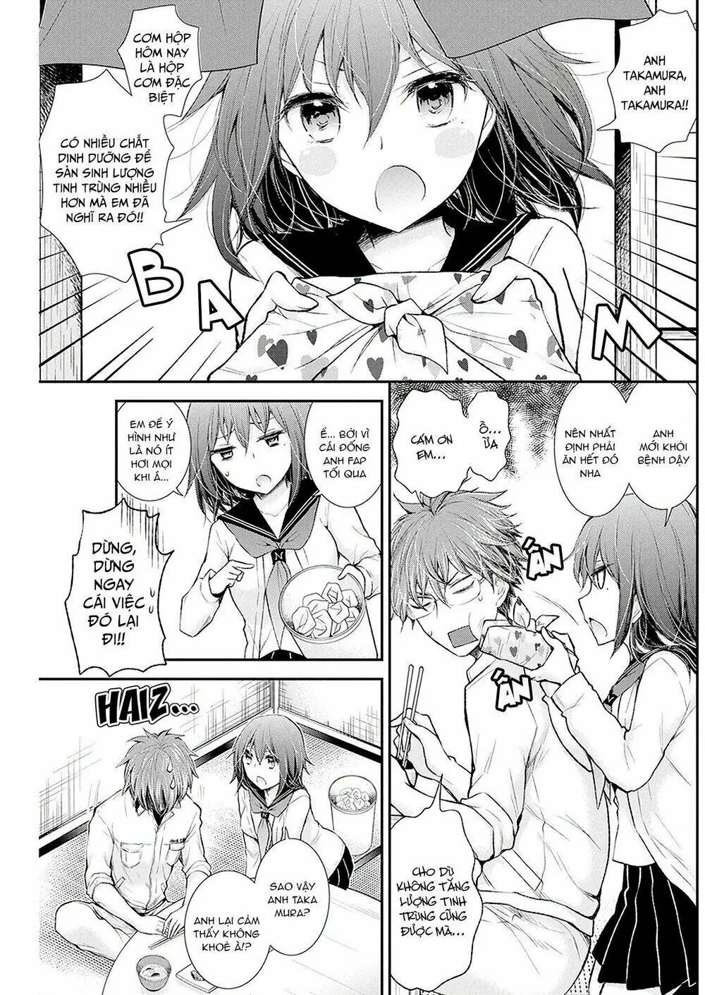 Henjo - Hen Na Joshi Kousei Amaguri Chiko Chapter 88 - Trang 5