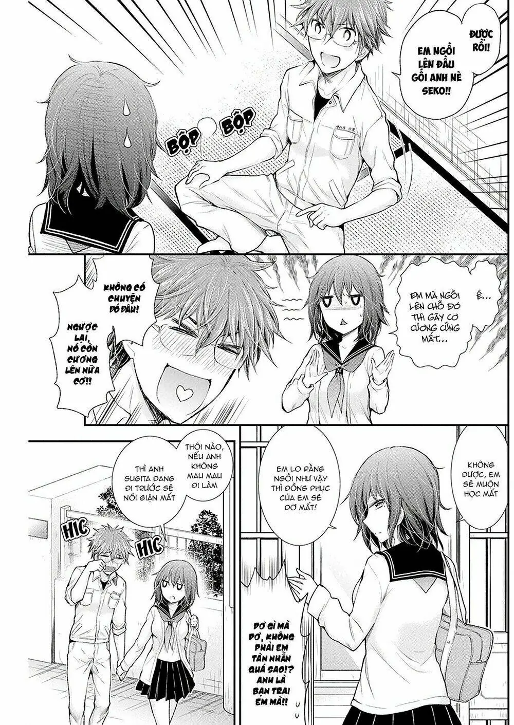 Henjo - Hen Na Joshi Kousei Amaguri Chiko Chapter 88 - Trang 9