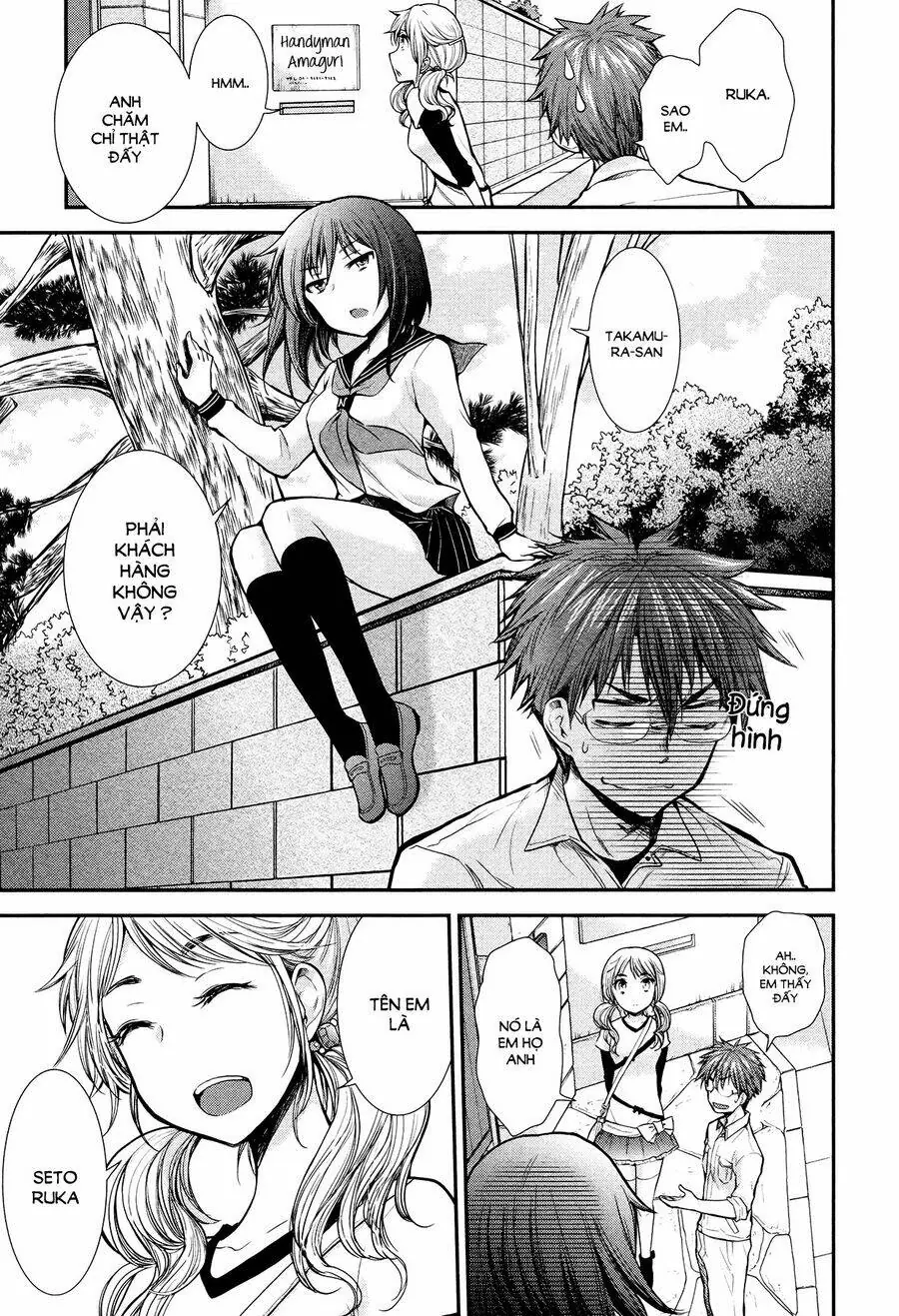 Henjo - Hen Na Joshi Kousei Amaguri Chiko Chapter 9 - Trang 9