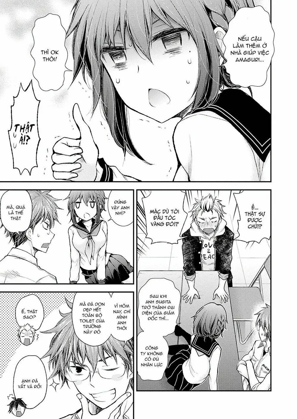 Henjo - Hen Na Joshi Kousei Amaguri Chiko Chapter 90 - Trang 19