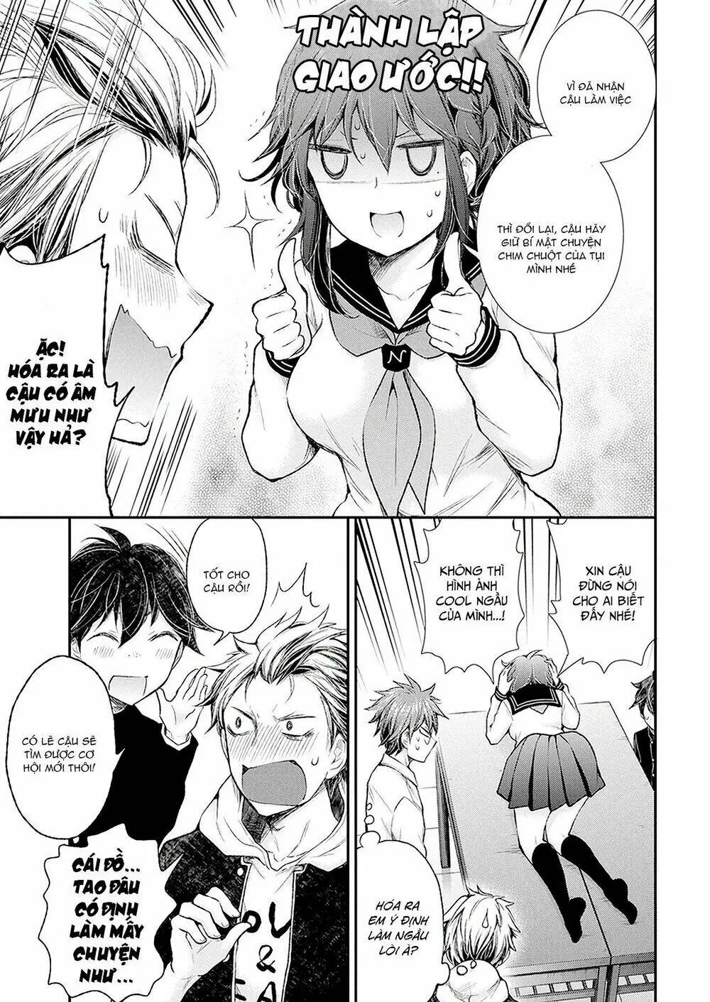 Henjo - Hen Na Joshi Kousei Amaguri Chiko Chapter 90 - Trang 21