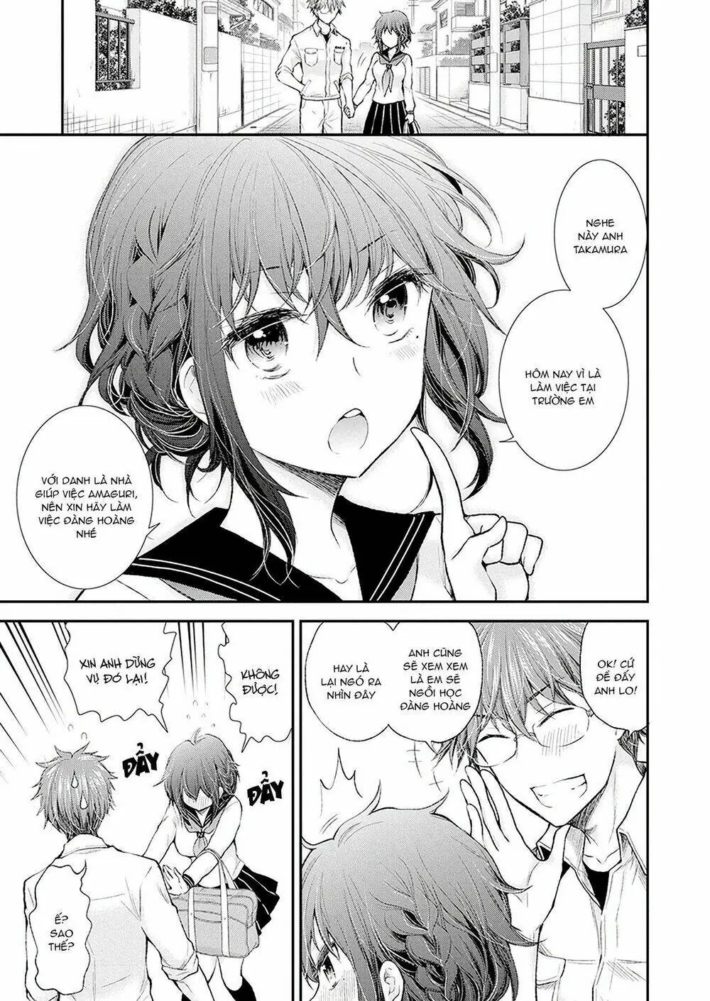 Henjo - Hen Na Joshi Kousei Amaguri Chiko Chapter 90 - Trang 5