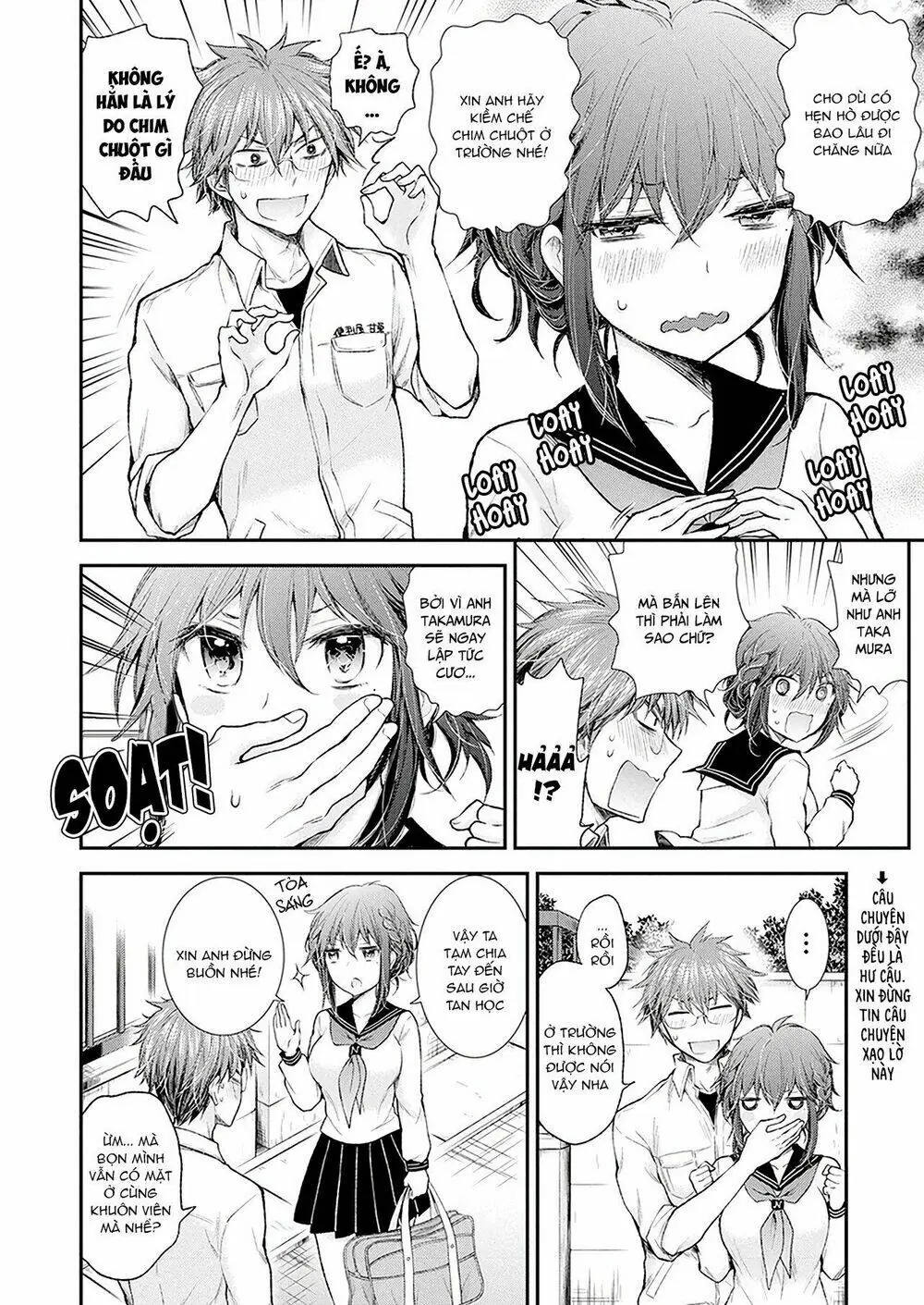 Henjo - Hen Na Joshi Kousei Amaguri Chiko Chapter 90 - Trang 6