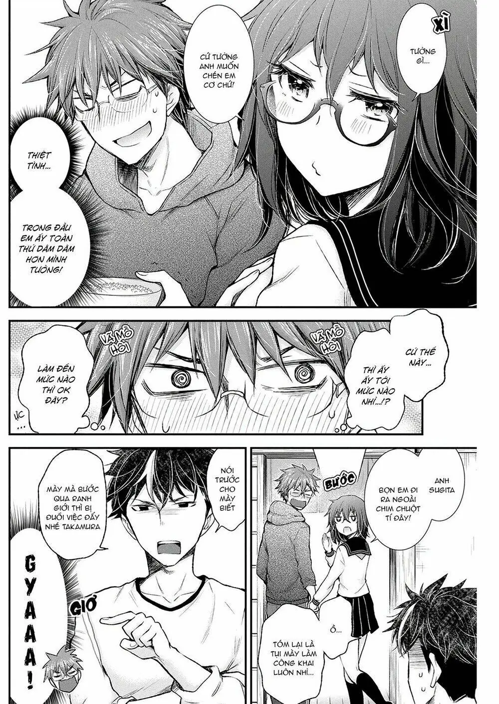 Henjo - Hen Na Joshi Kousei Amaguri Chiko Chapter 91 - Trang 15