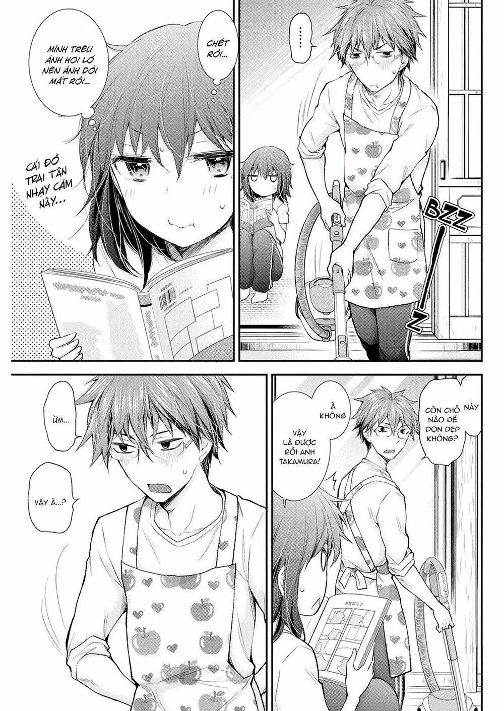 Henjo - Hen Na Joshi Kousei Amaguri Chiko Chapter 93 - Trang 9