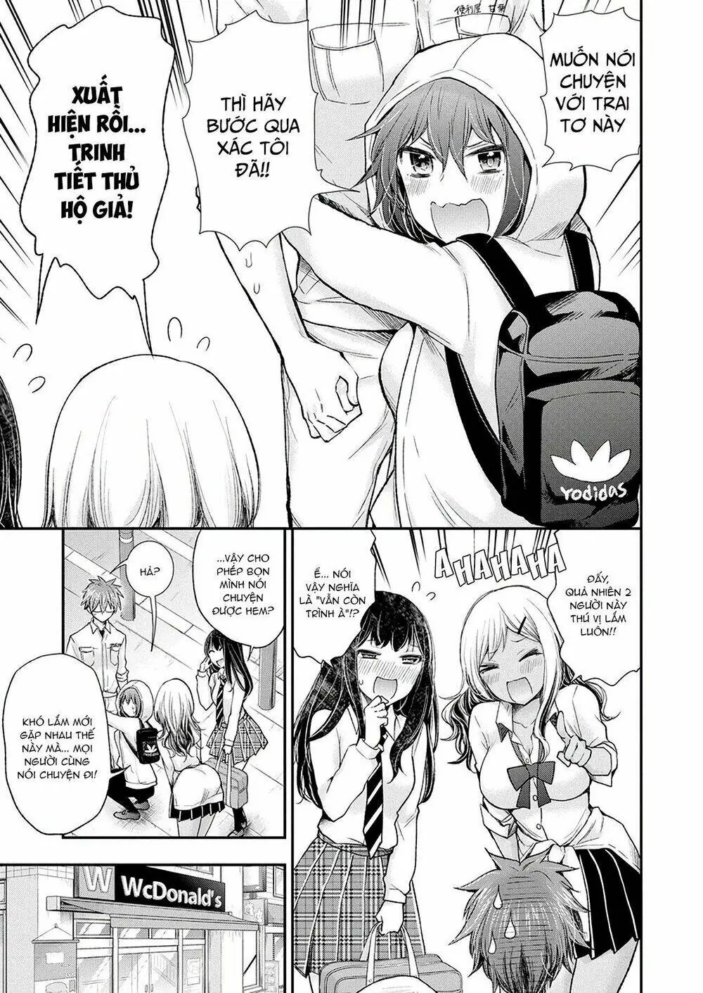 Henjo - Hen Na Joshi Kousei Amaguri Chiko Chapter 94 - Trang 10
