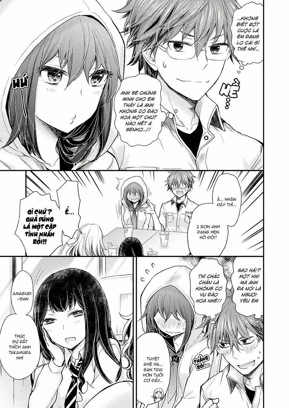 Henjo - Hen Na Joshi Kousei Amaguri Chiko Chapter 94 - Trang 12
