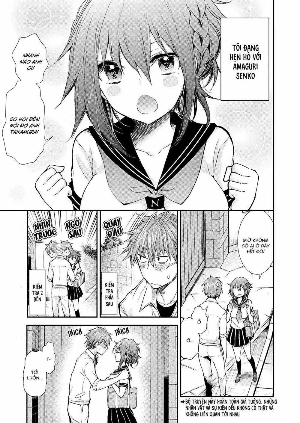 Henjo - Hen Na Joshi Kousei Amaguri Chiko Chapter 95 - Trang 4