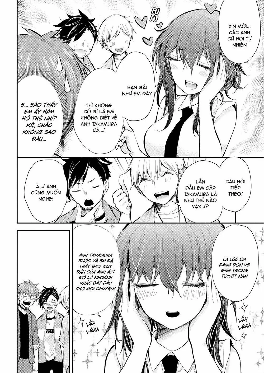 Henjo - Hen Na Joshi Kousei Amaguri Chiko Chapter 96 - Trang 17
