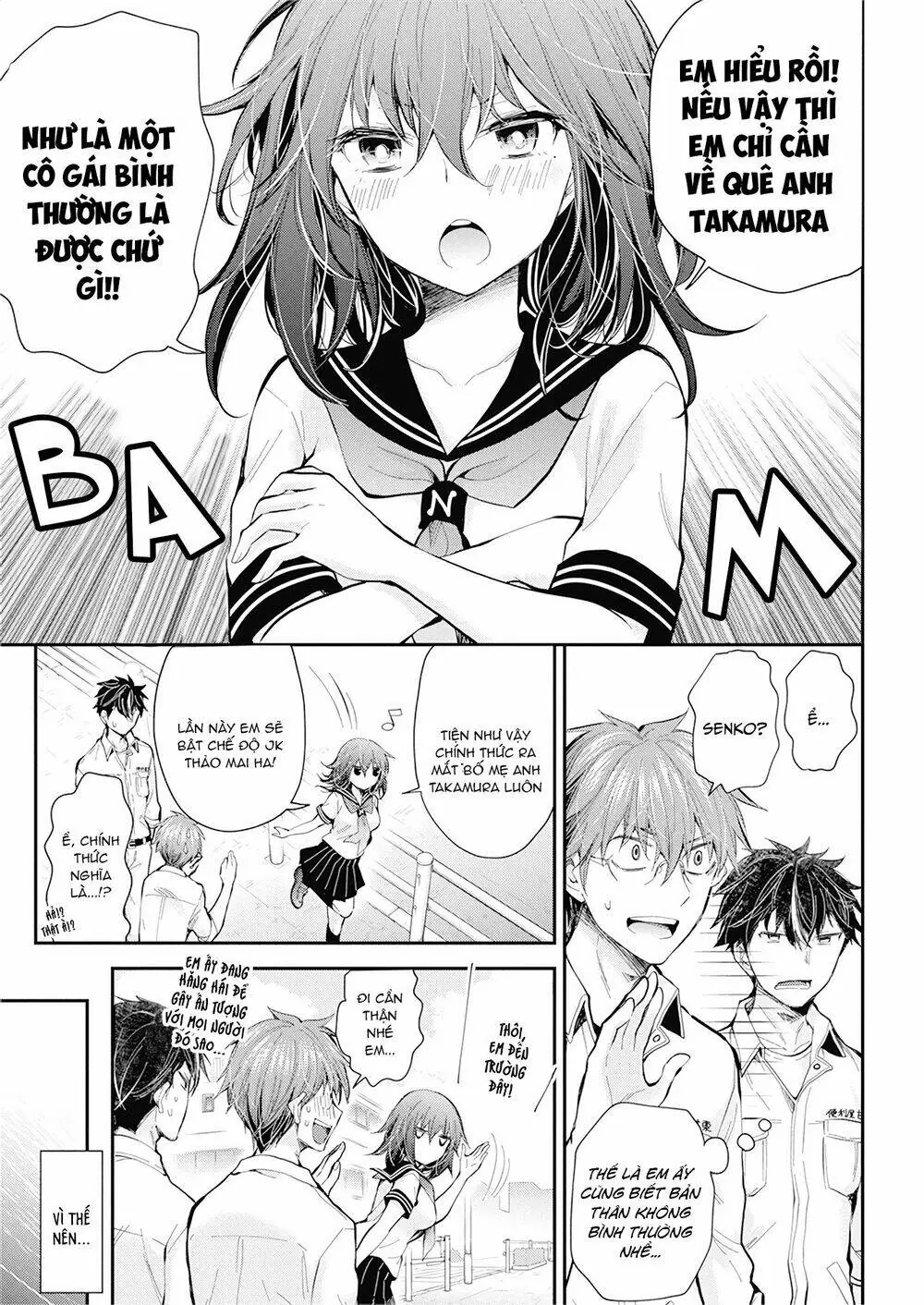 Henjo - Hen Na Joshi Kousei Amaguri Chiko Chapter 96 - Trang 8