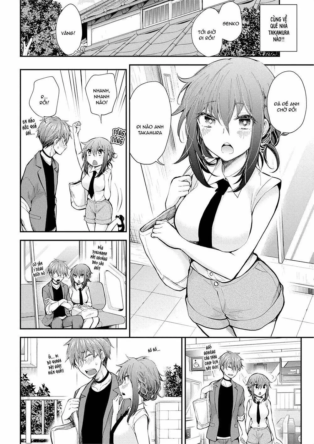 Henjo - Hen Na Joshi Kousei Amaguri Chiko Chapter 96 - Trang 9