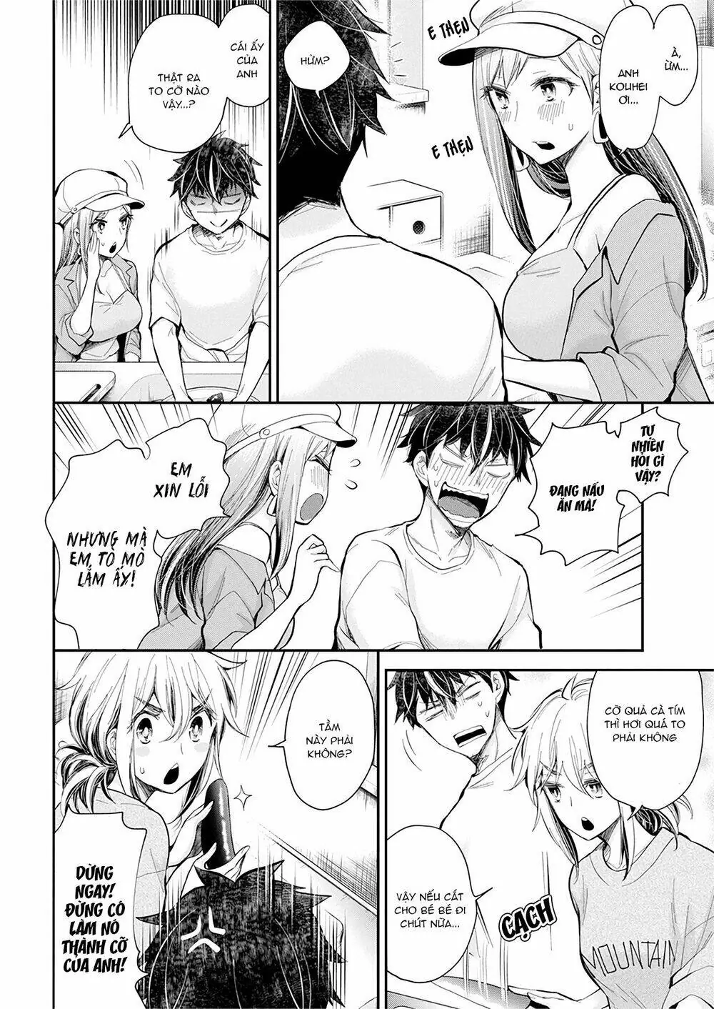 Henjo - Hen Na Joshi Kousei Amaguri Chiko Chapter 97 - Trang 12