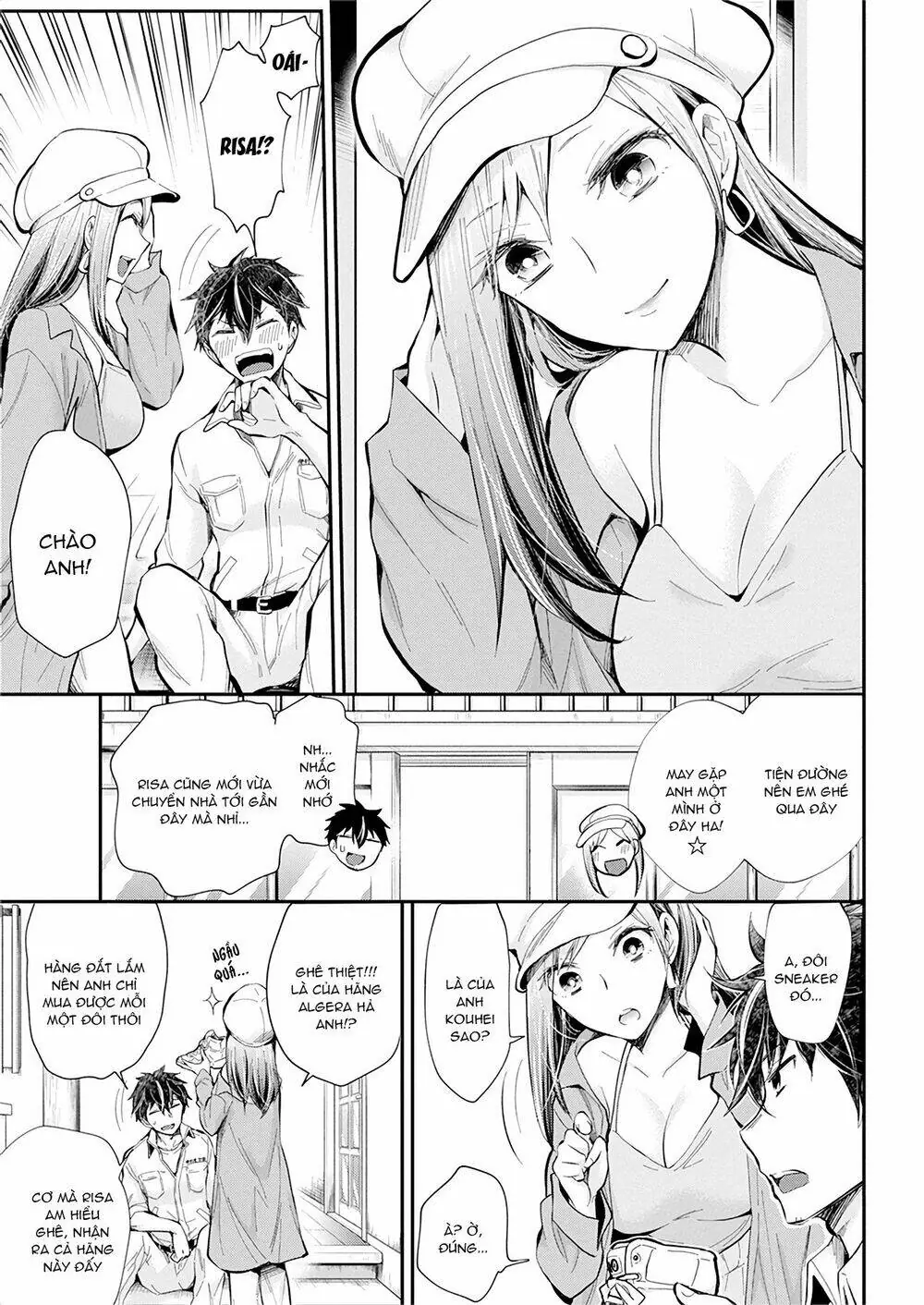 Henjo - Hen Na Joshi Kousei Amaguri Chiko Chapter 97 - Trang 5