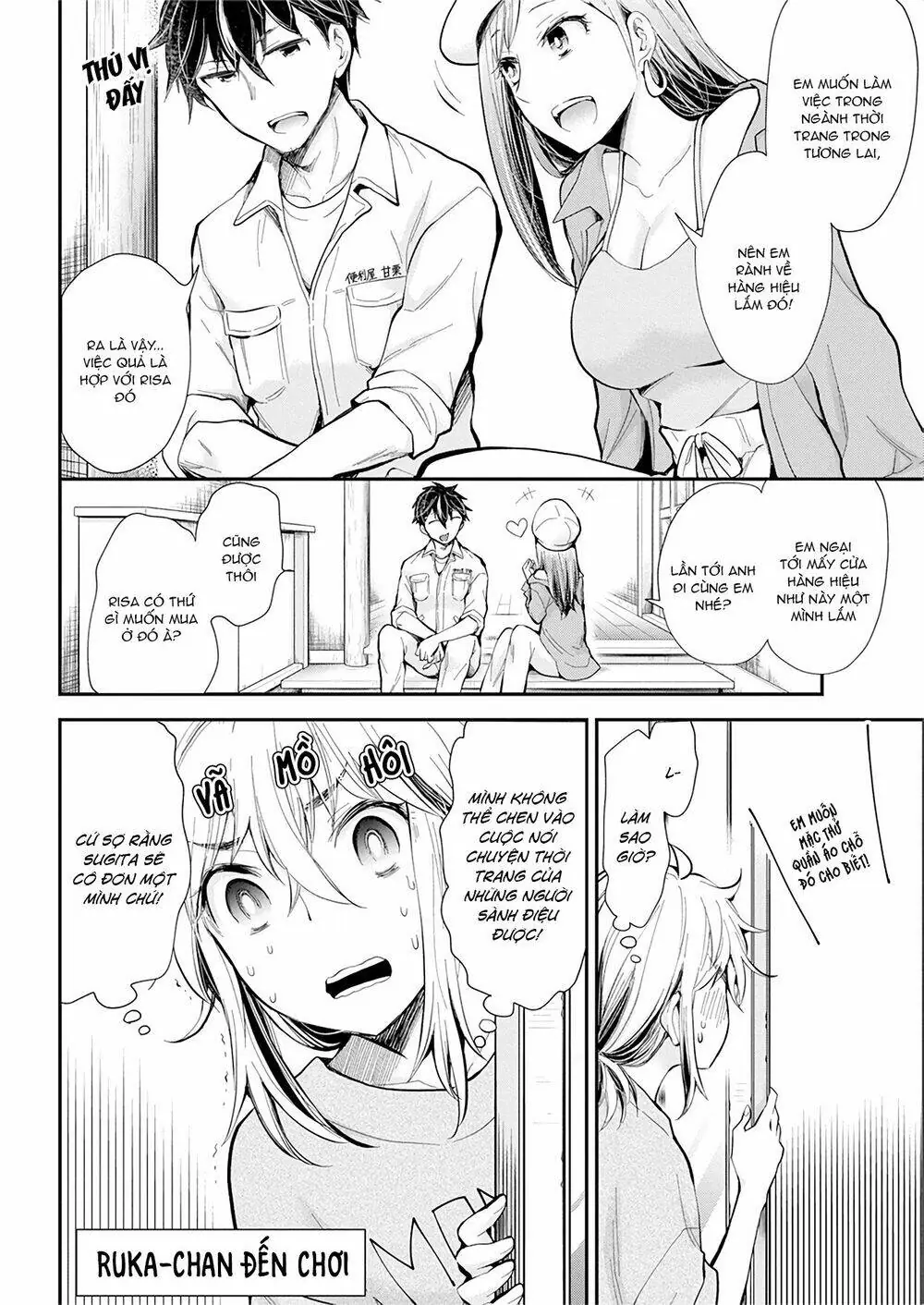 Henjo - Hen Na Joshi Kousei Amaguri Chiko Chapter 97 - Trang 6