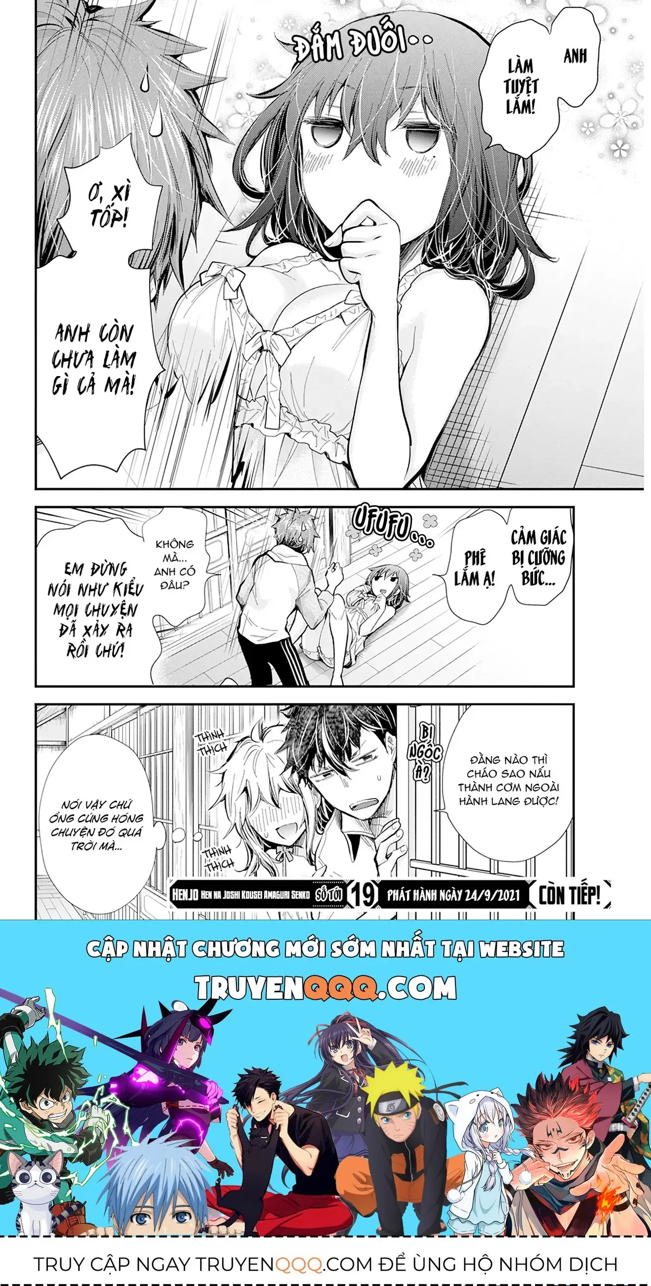 Henjo ~Hen Na Joshi Kousei Amaguri Senko~ Chapter 104 - Trang 22