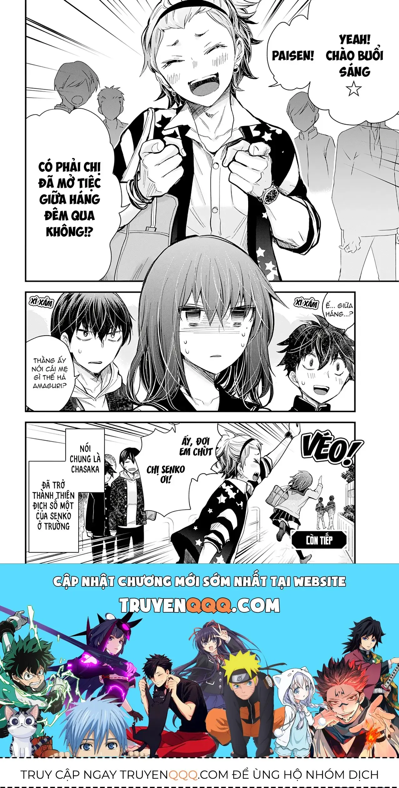 Henjo ~Hen Na Joshi Kousei Amaguri Senko~ Chapter 105 - Trang 32