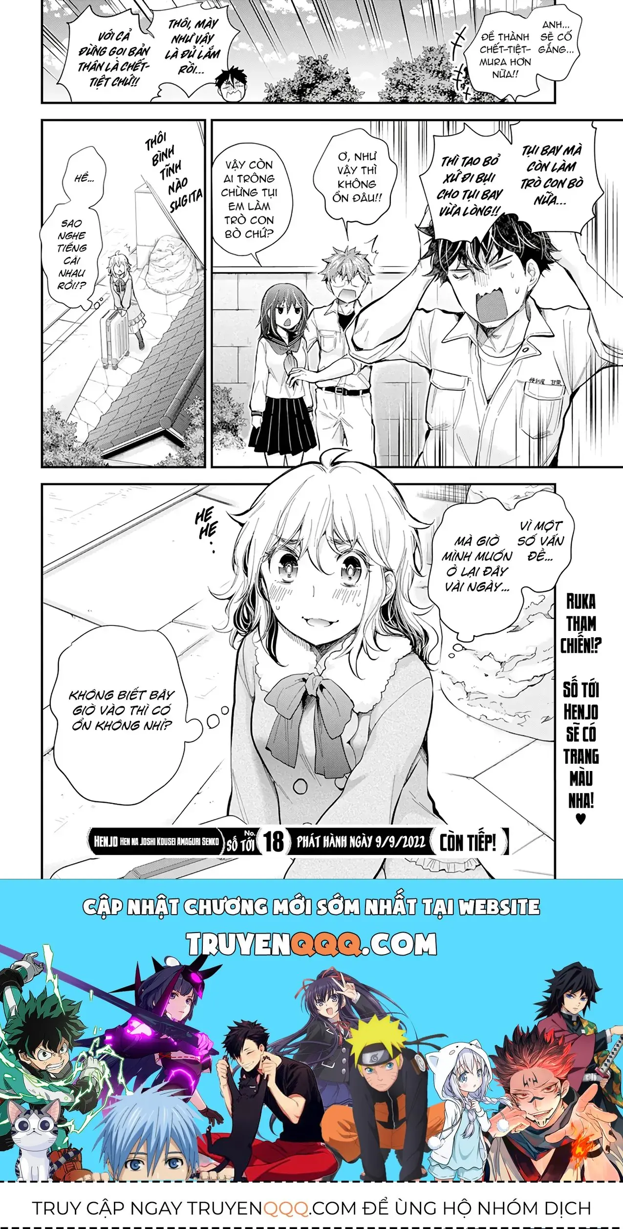 Henjo ~Hen Na Joshi Kousei Amaguri Senko~ Chapter 108 - Trang 22