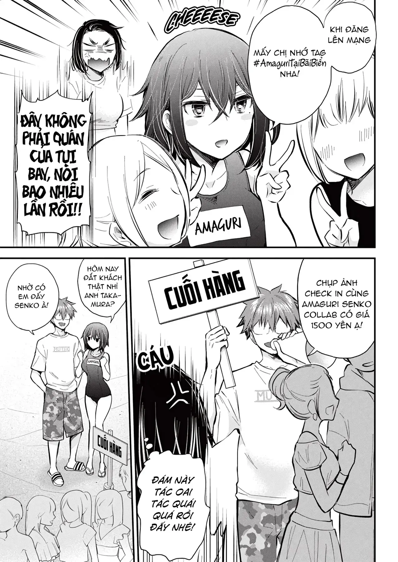Henjo ~Hen Na Joshi Kousei Amaguri Senko~ Chapter 122 - Trang 9