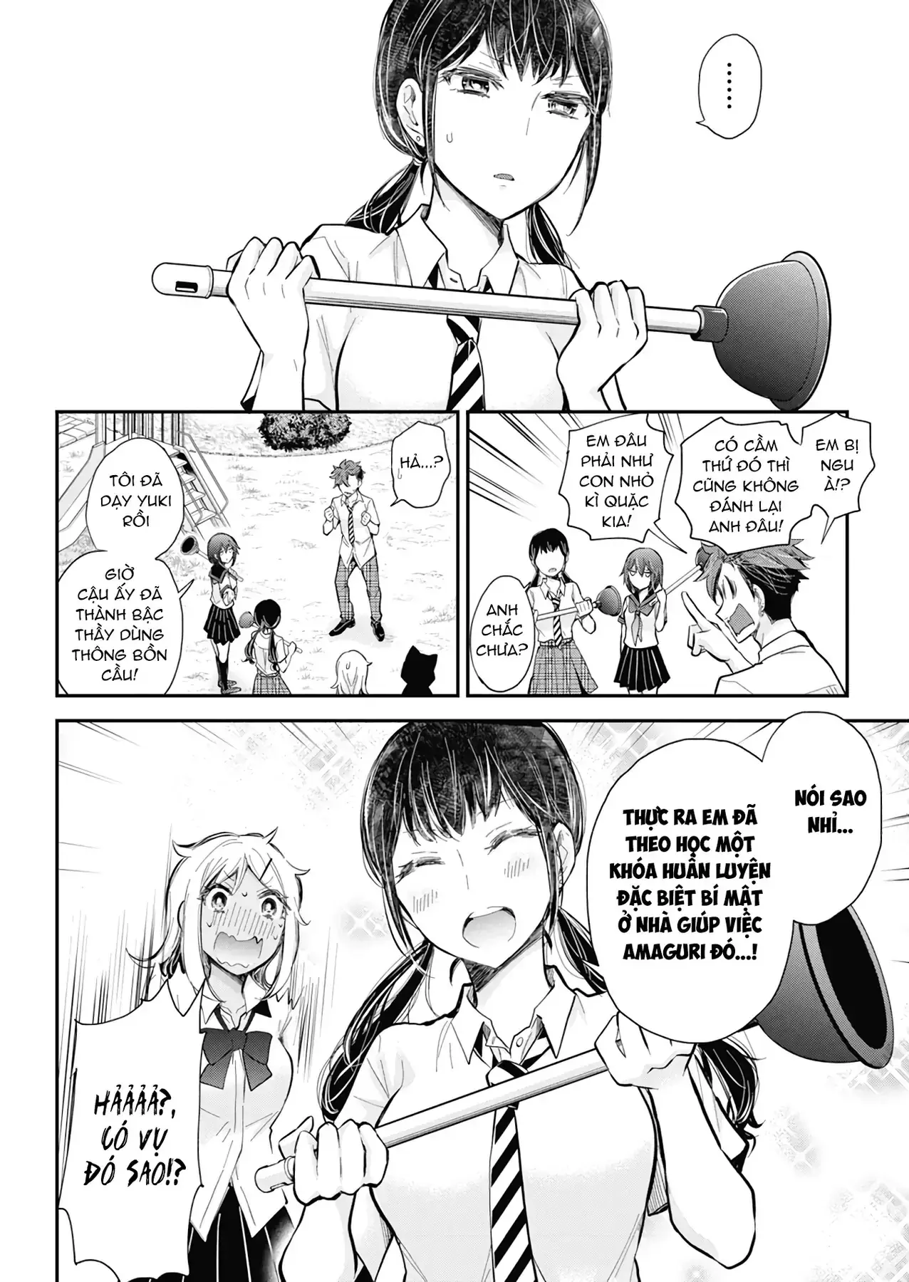 Henjo ~Hen Na Joshi Kousei Amaguri Senko~ Chapter 124 - Trang 18