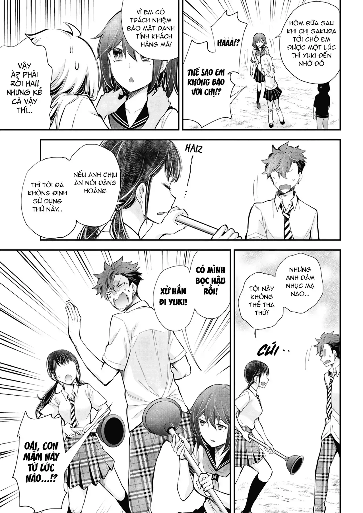Henjo ~Hen Na Joshi Kousei Amaguri Senko~ Chapter 124 - Trang 19