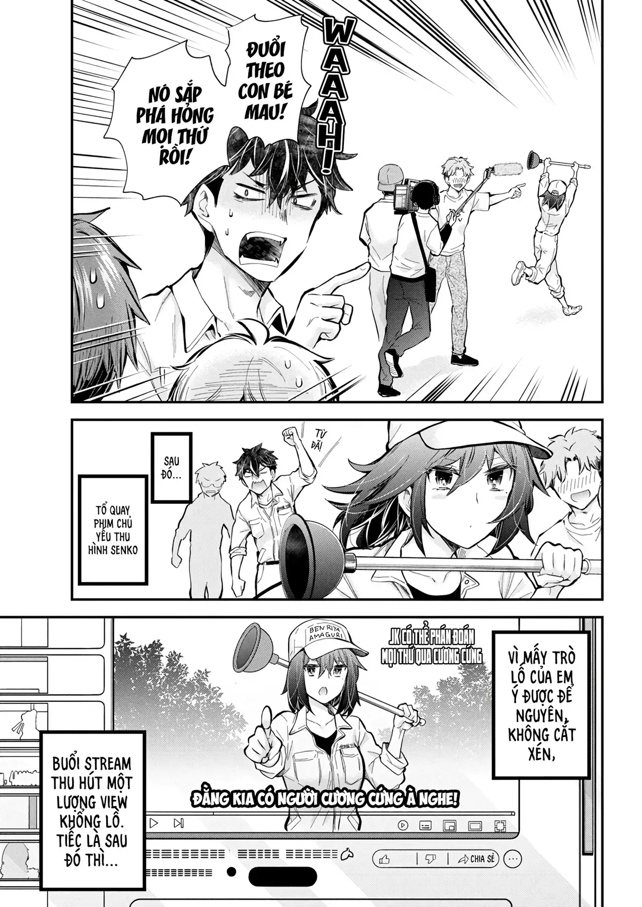 Henjo ~Hen Na Joshi Kousei Amaguri Senko~ Chapter 129 - Trang 21
