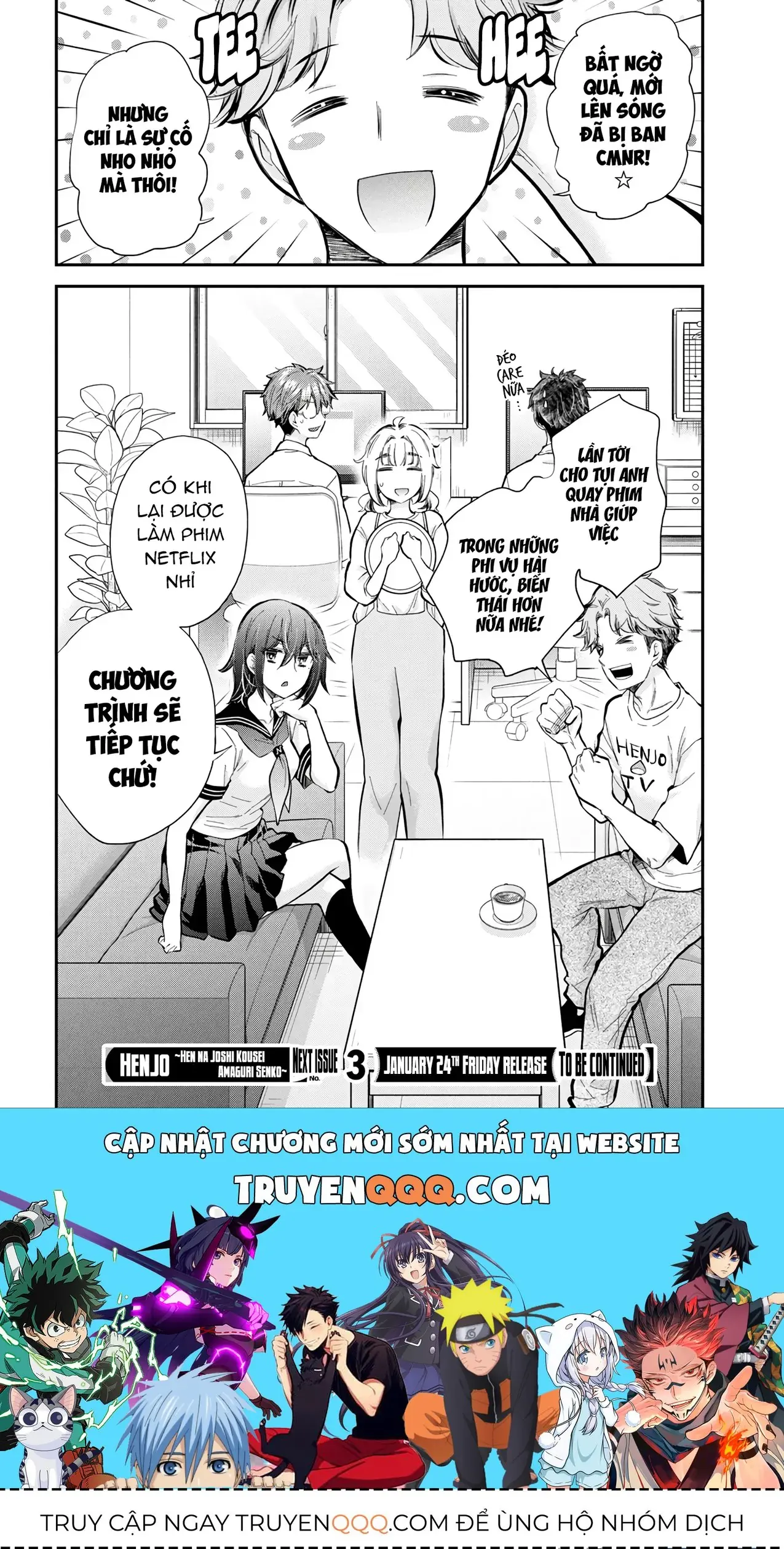 Henjo ~Hen Na Joshi Kousei Amaguri Senko~ Chapter 129 - Trang 22