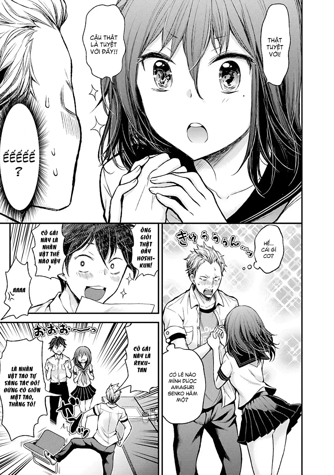 Henjo ~Hen Na Joshi Kousei Amaguri Senko~ Chapter 37 - Trang 10