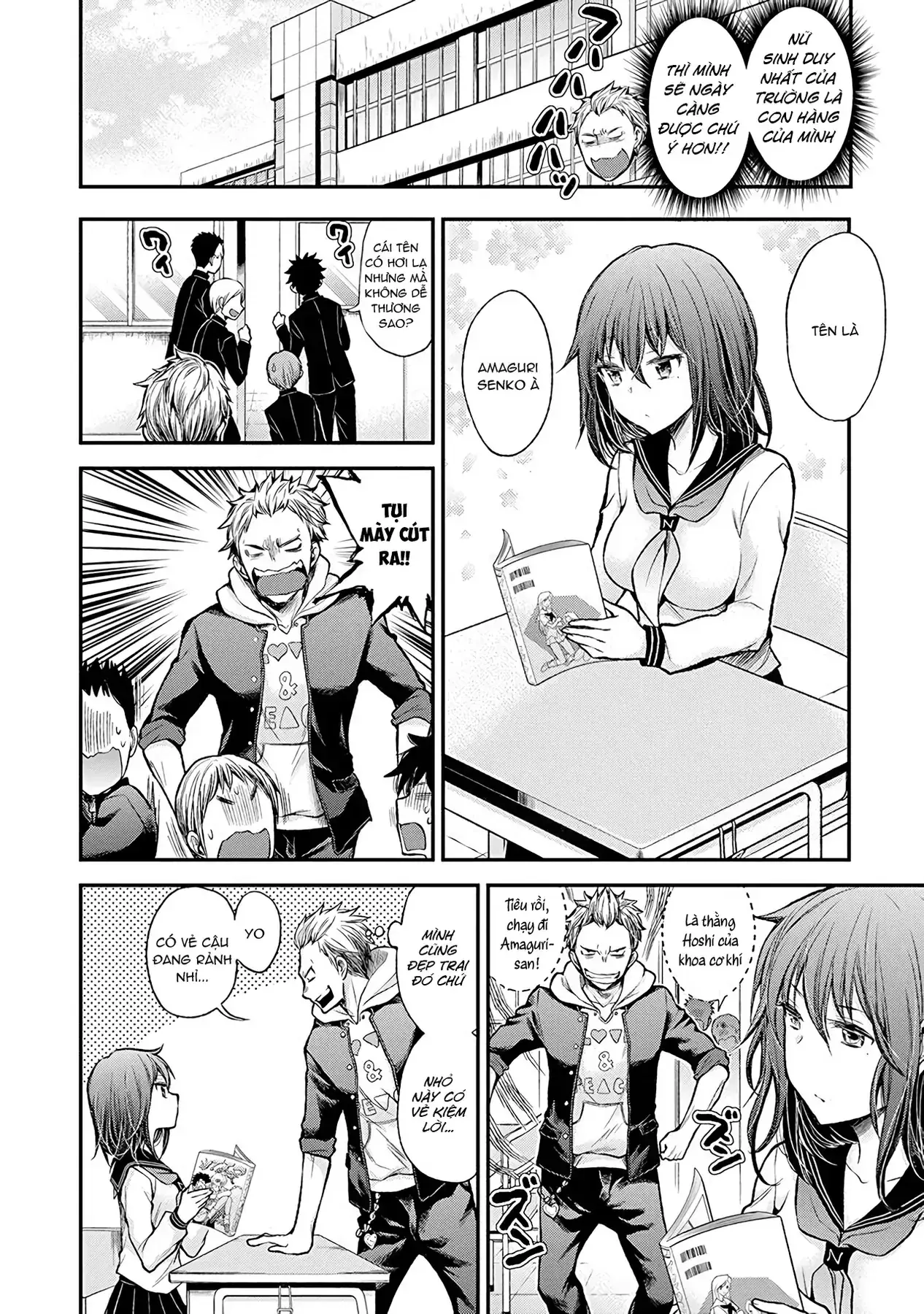 Henjo ~Hen Na Joshi Kousei Amaguri Senko~ Chapter 38.5 - Trang 6