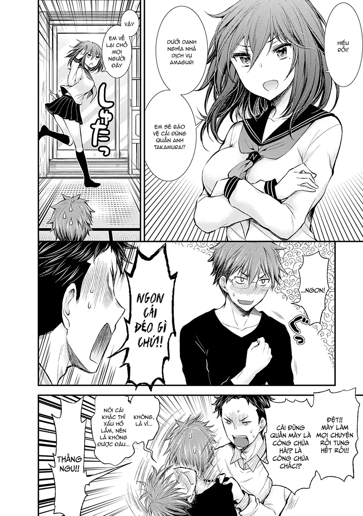 Henjo ~Hen Na Joshi Kousei Amaguri Senko~ Chapter 48 - Trang 12