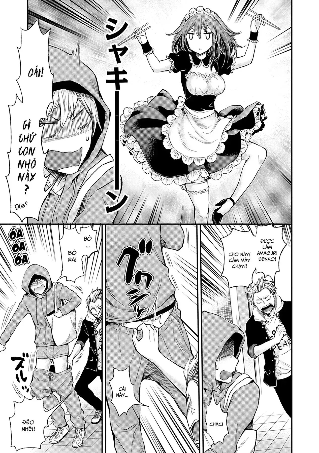 Henjo ~Hen Na Joshi Kousei Amaguri Senko~ Chapter 50 - Trang 17