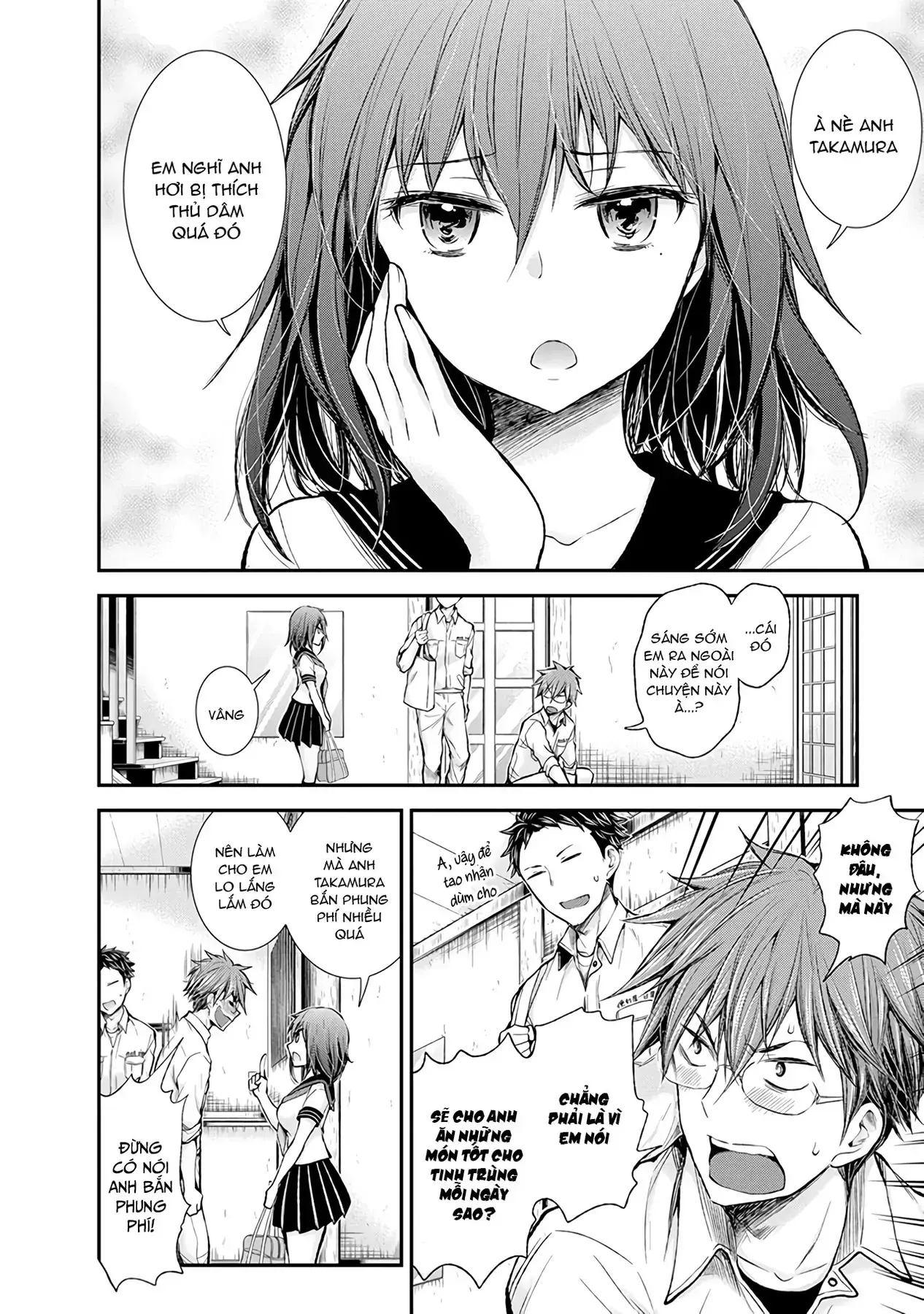 Henjo ~Hen Na Joshi Kousei Amaguri Senko~ Chapter 59 - Trang 4