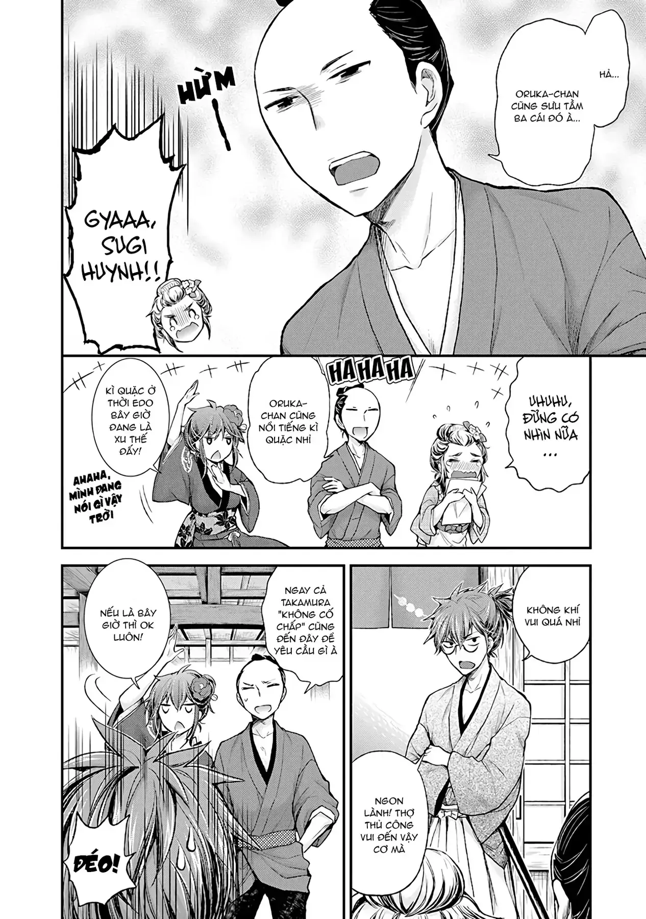 Henjo ~Hen Na Joshi Kousei Amaguri Senko~ Chapter 77 - Trang 12