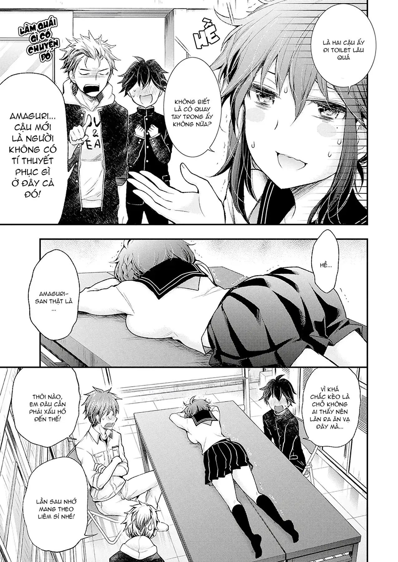 Henjo ~Hen Na Joshi Kousei Amaguri Senko~ Chapter 90 - Trang 17