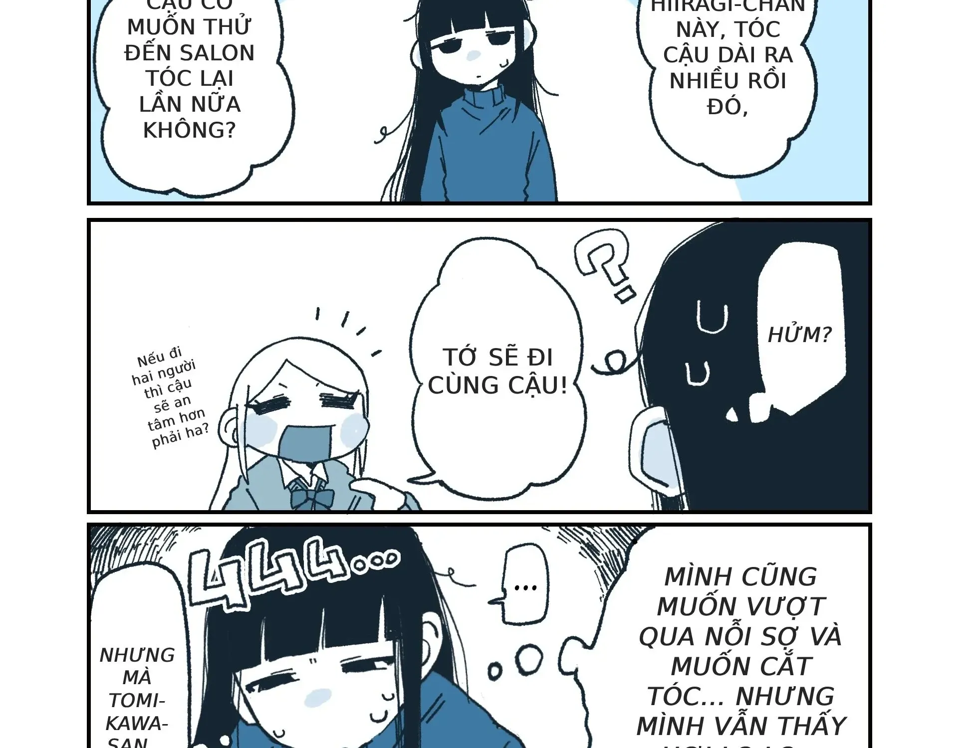 Hiiragi-Chan Và Tomikawa-Chan Chapter 14 - Trang 3