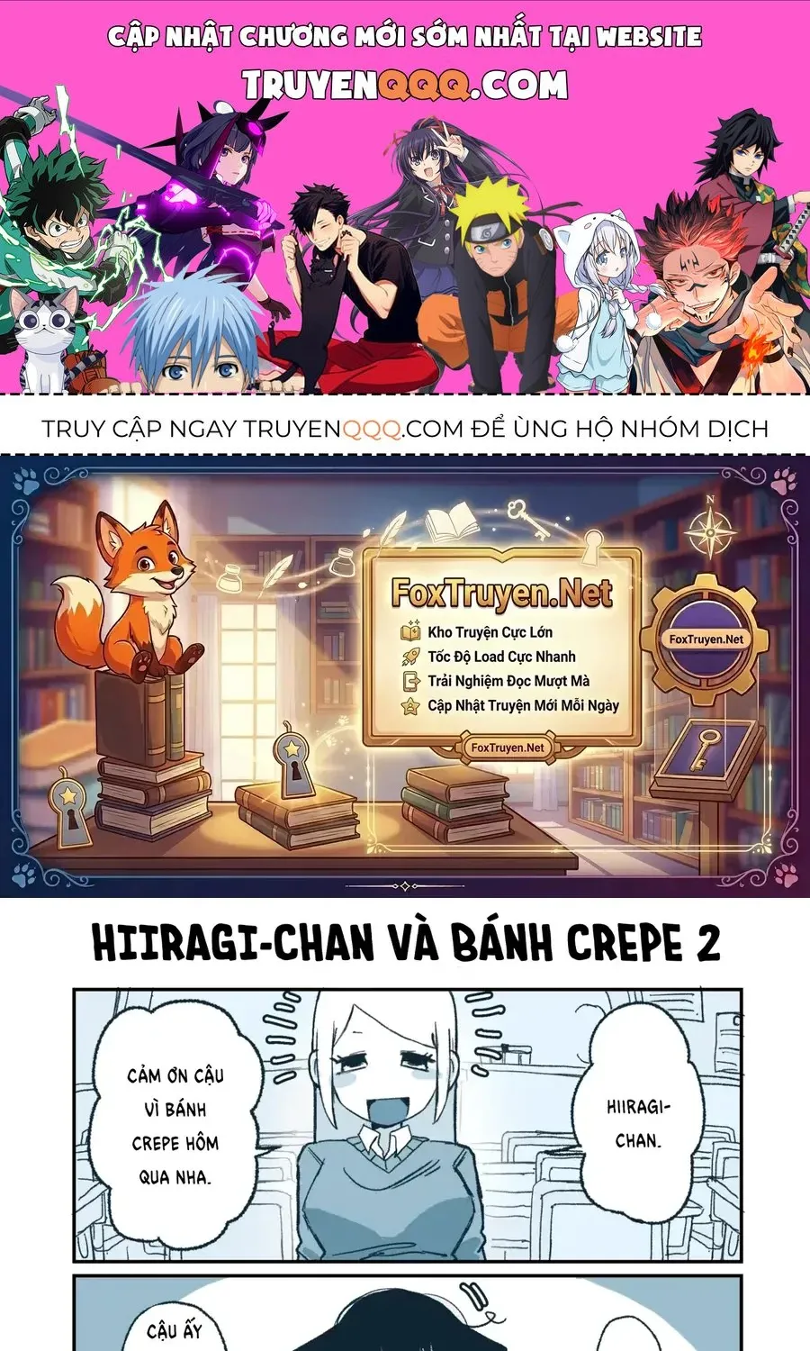 Hiiragi-Chan Và Tomikawa-Chan Chapter 2 - Trang 2