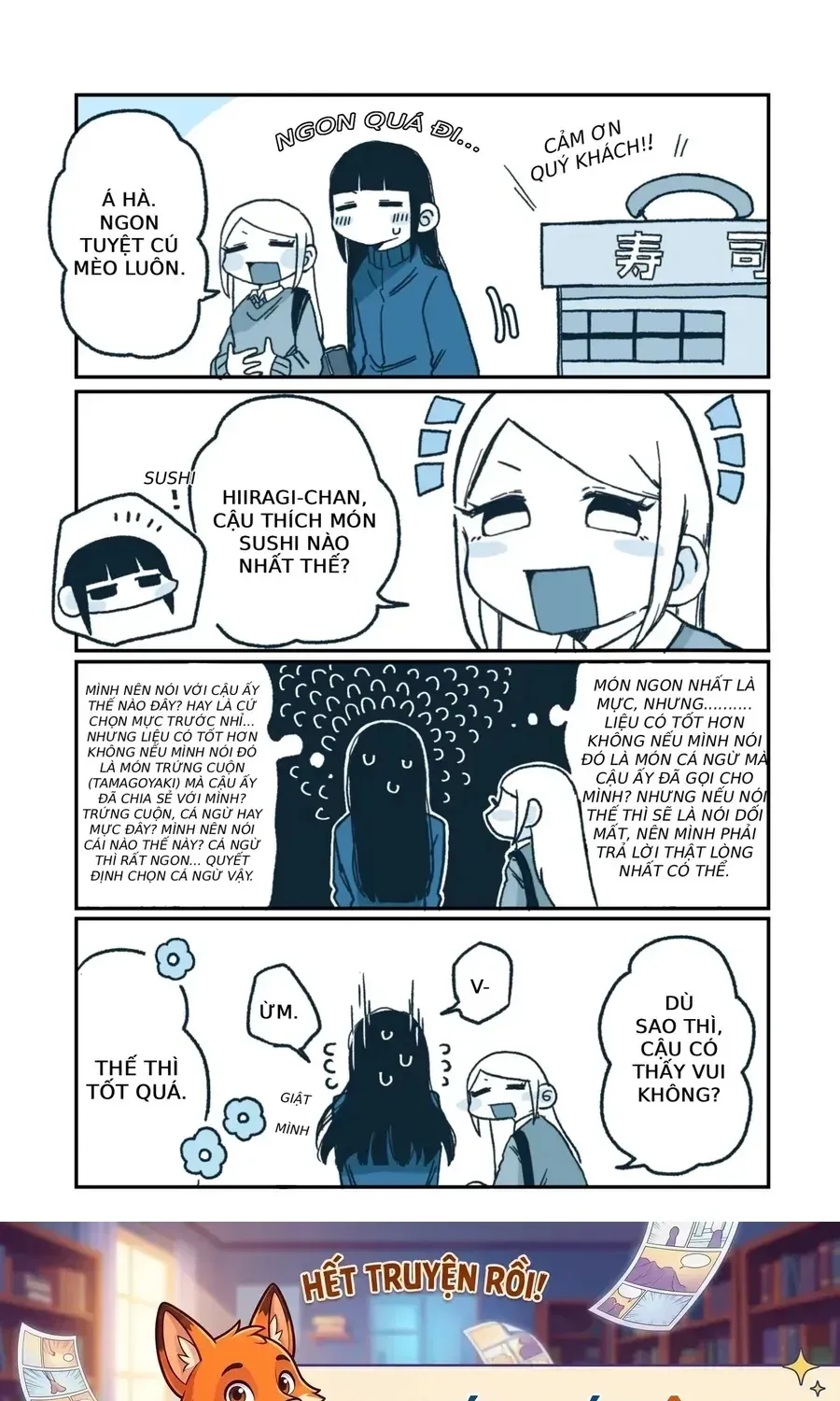 Hiiragi-Chan Và Tomikawa-Chan Chapter 3 - Trang 6