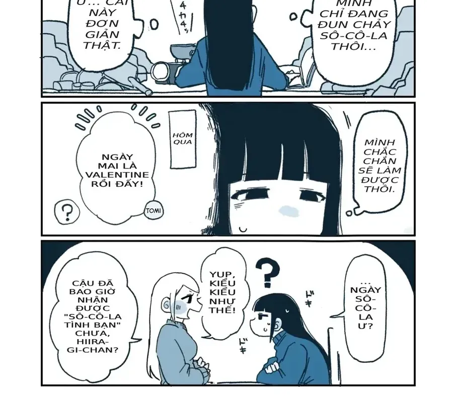 Hiiragi-Chan Và Tomikawa-Chan Chapter 8 - Trang 3