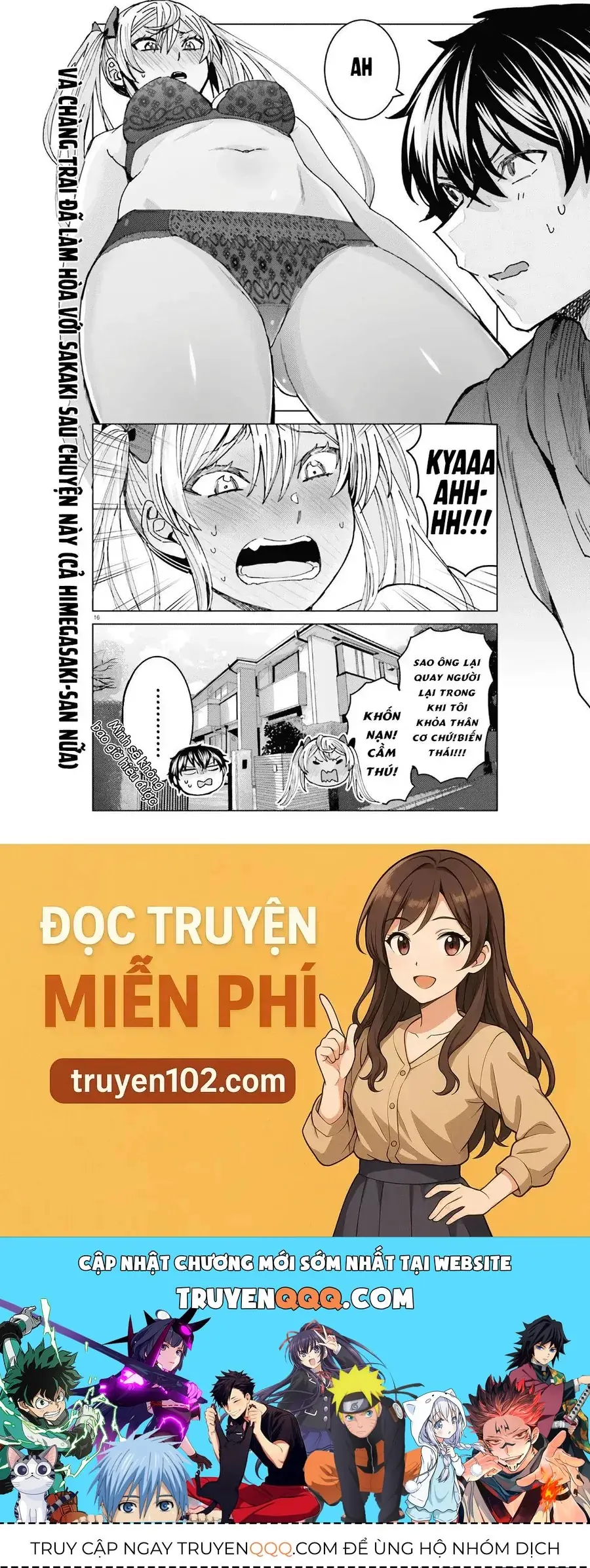 Himegasaki Sakurako Is A Hot Mess Chapter 3 - Trang 17