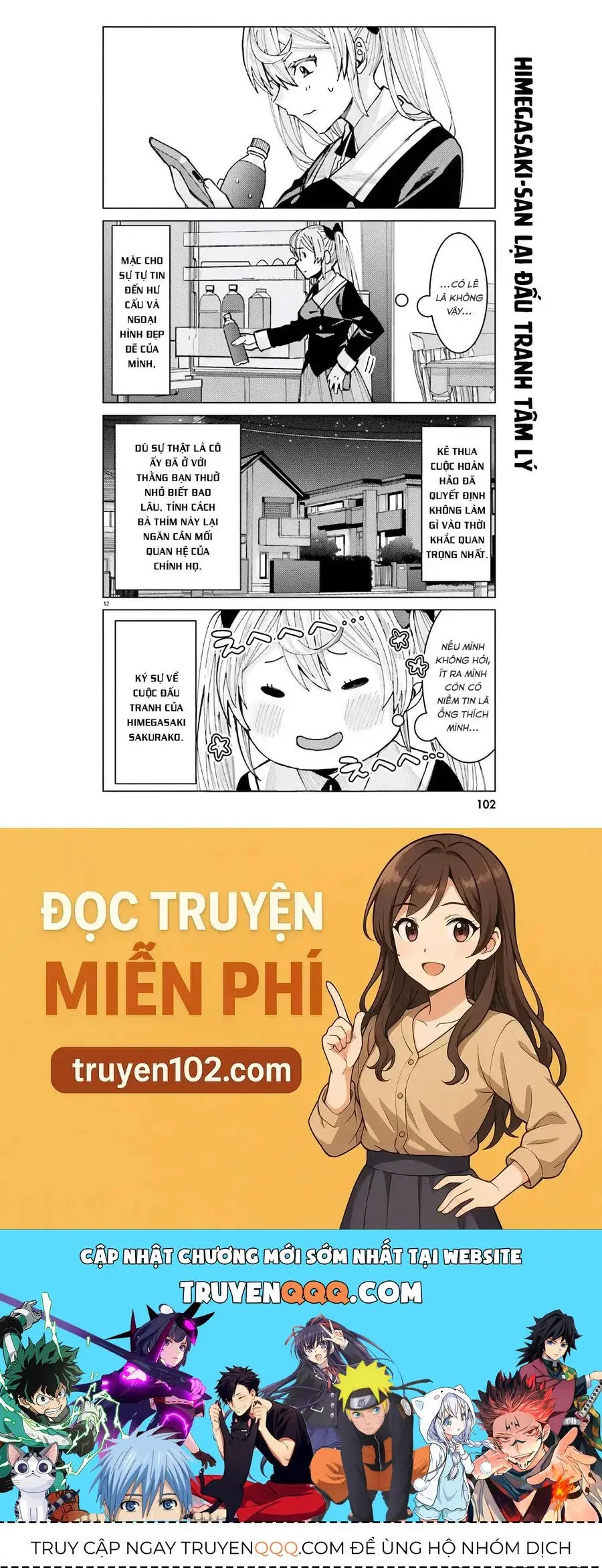 Himegasaki Sakurako Is A Hot Mess Chapter 8 - Trang 14