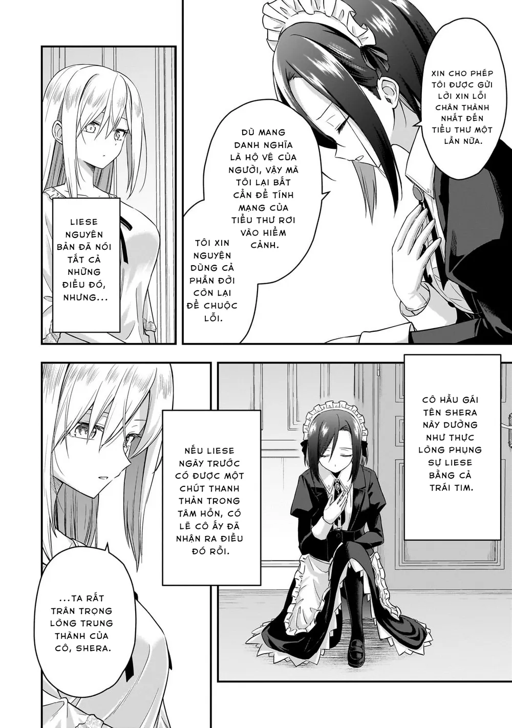Hissatsu Reijou Liese: Tensei Shita Saikyou No Koroshiya Wa, Yami O Matou Akuyaku Reijou To Naru Chapter 1 - Trang 42