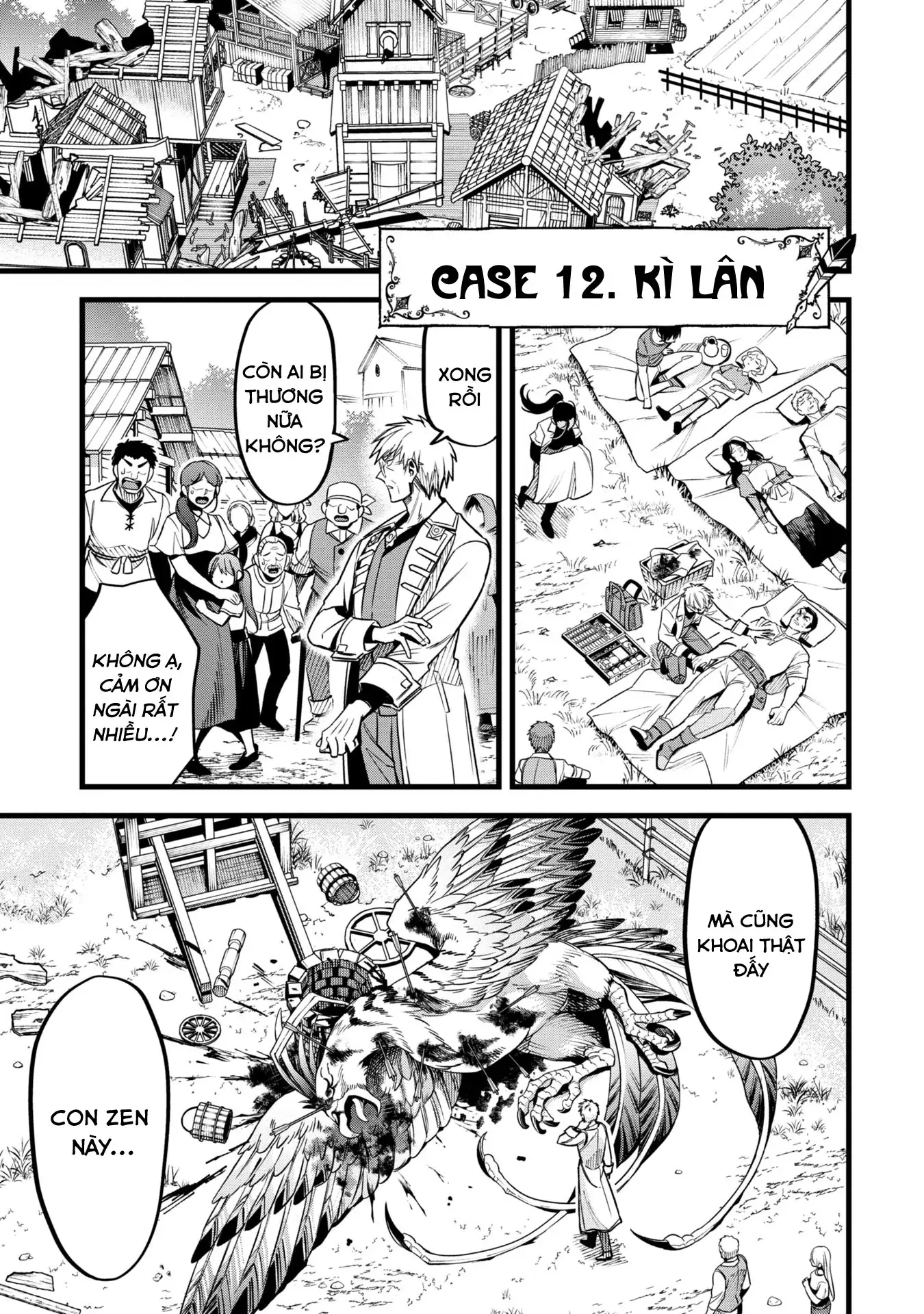 Hồ sơ bệnh án kỳ dị của bác sĩ pháp sư Rex Chapter 12 - Trang 4