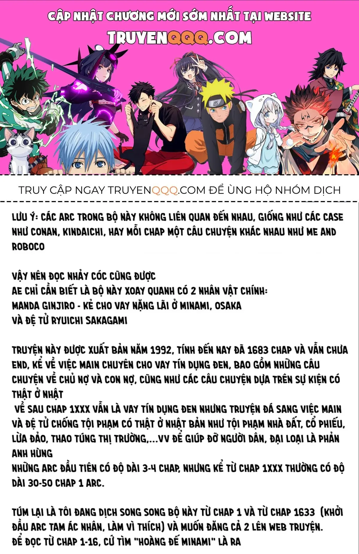 Hoàng Đế Minami: Tam Ác Nhân Chapter 1633 - Trang 2