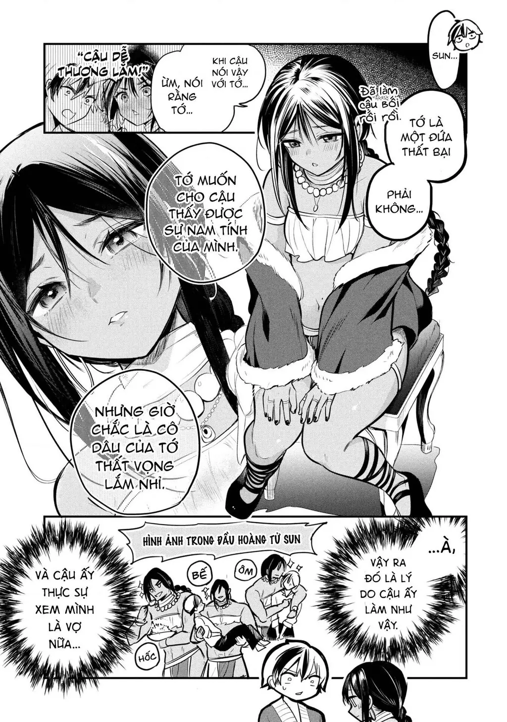 Hoàng tử Sun muốn trở thành vợ Chapter 2 - Trang 14