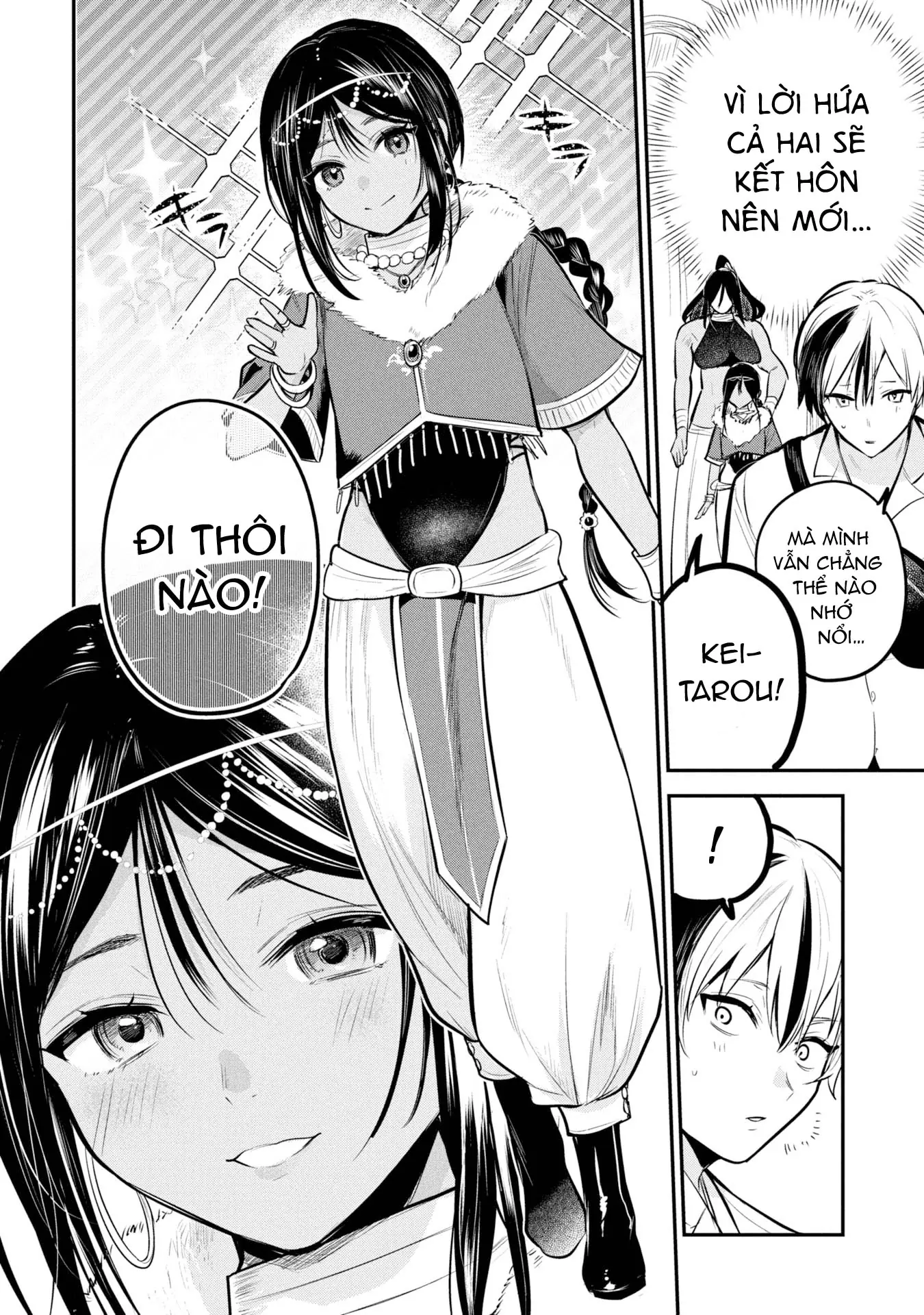 Hoàng tử Sun muốn trở thành vợ Chapter 3 - Trang 4