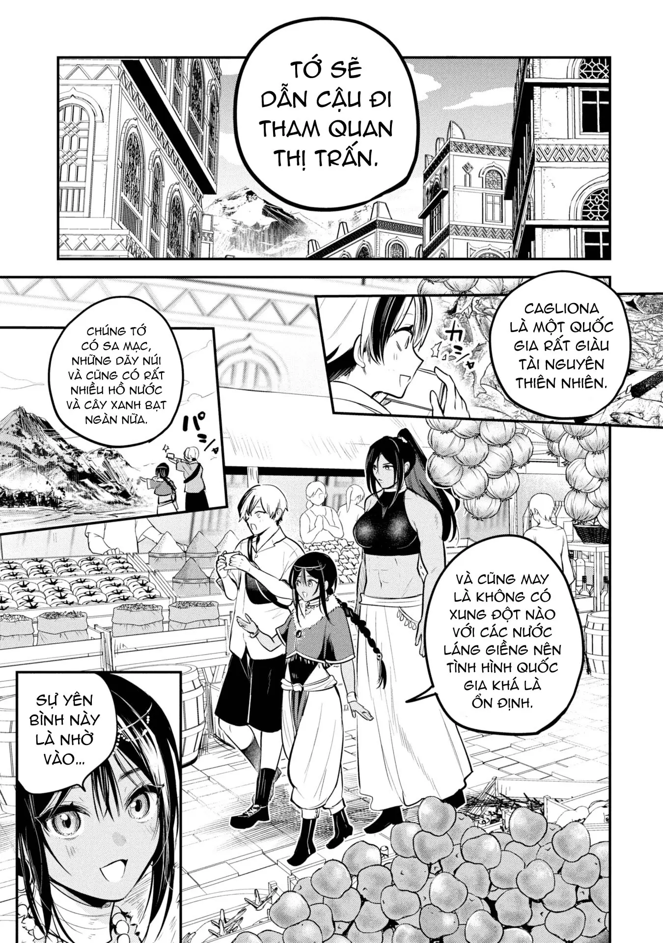 Hoàng tử Sun muốn trở thành vợ Chapter 3 - Trang 5