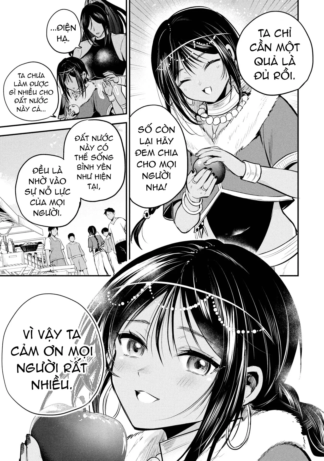 Hoàng tử Sun muốn trở thành vợ Chapter 3 - Trang 7