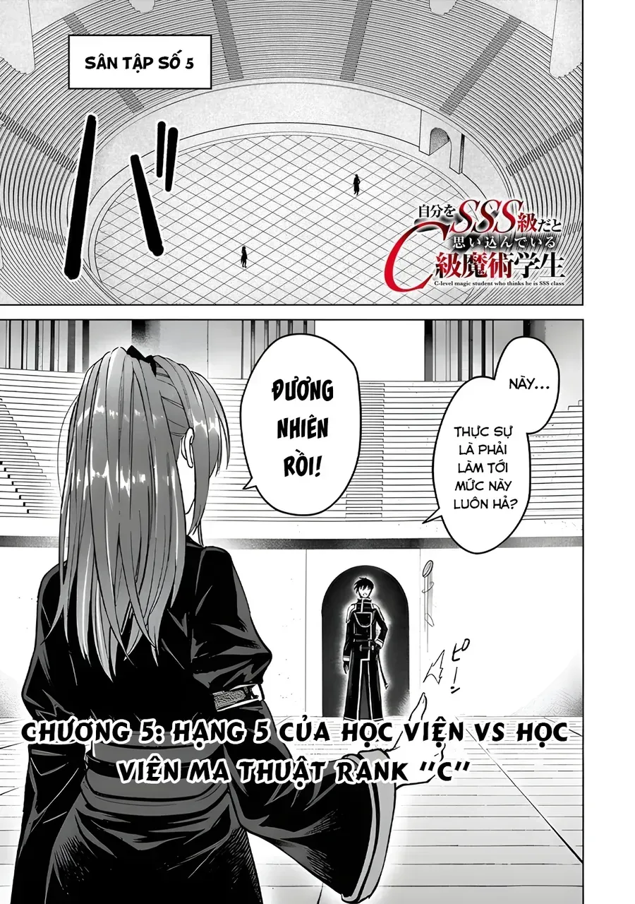 Học Sinh Ma Thuật Hạng C Ảo Tưởng Mình Là Hạng Sss Chapter 5 - Trang 4