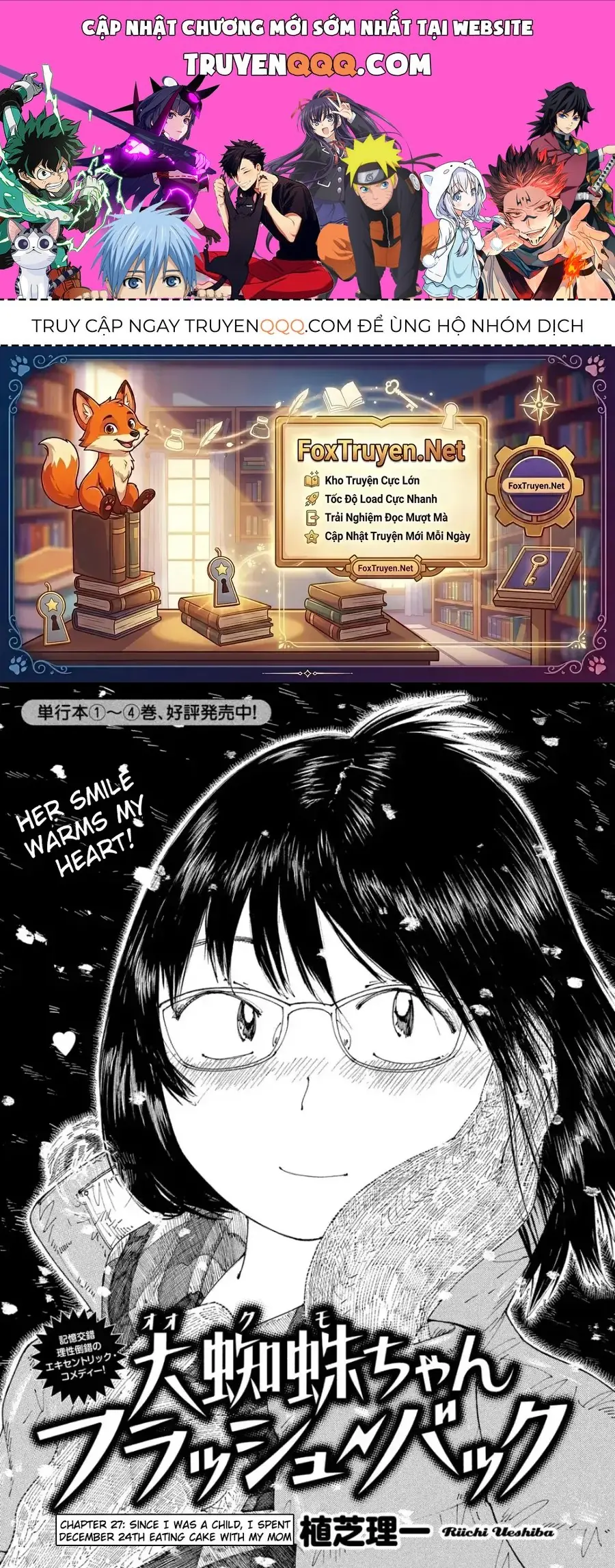 Hồi Tưởng Về Ookumo Chapter 27 - Trang 2
