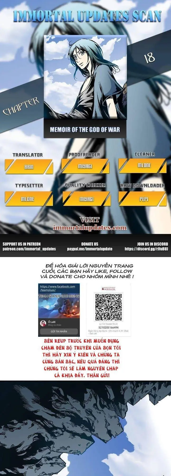 Hồi Ức Chiến Thần Chapter 18 - Trang 1