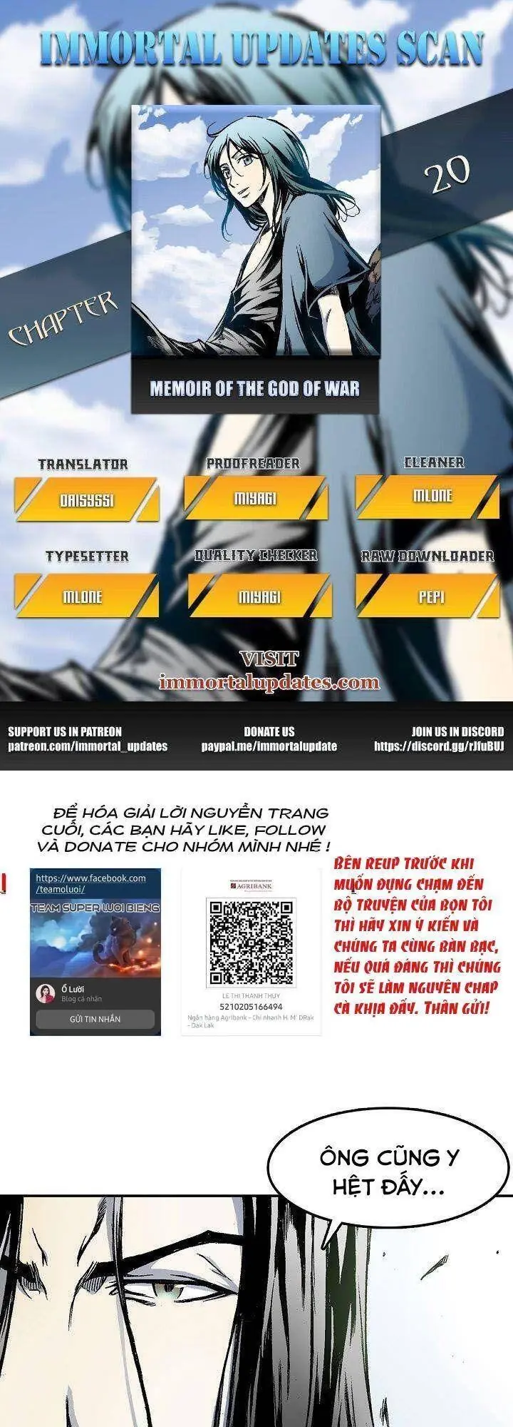 Hồi Ức Chiến Thần Chapter 20 - Trang 1